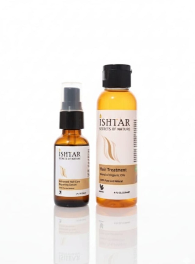 Ishtar hair treatment oil and repair serum