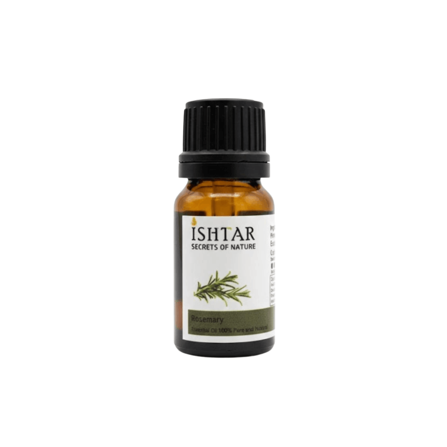 Ishtar Rosemary Essential Oil bottle – 100% pure and natural rosemary oil for aromatherapy, hair, and wellness use