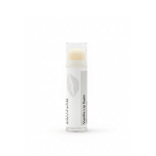 ISHTAR Vanilla Lip Balm 100% pure and natural lip care stick with neutral label